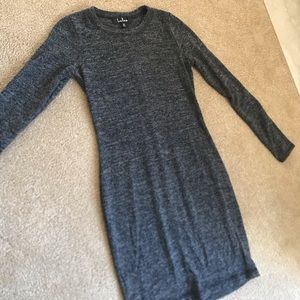 Lulus long sleeve bodycon sweater dress size M